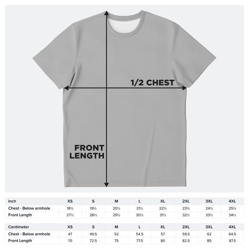 All Over Print Los Angeles Map T-Shirt – City Street Style Tee