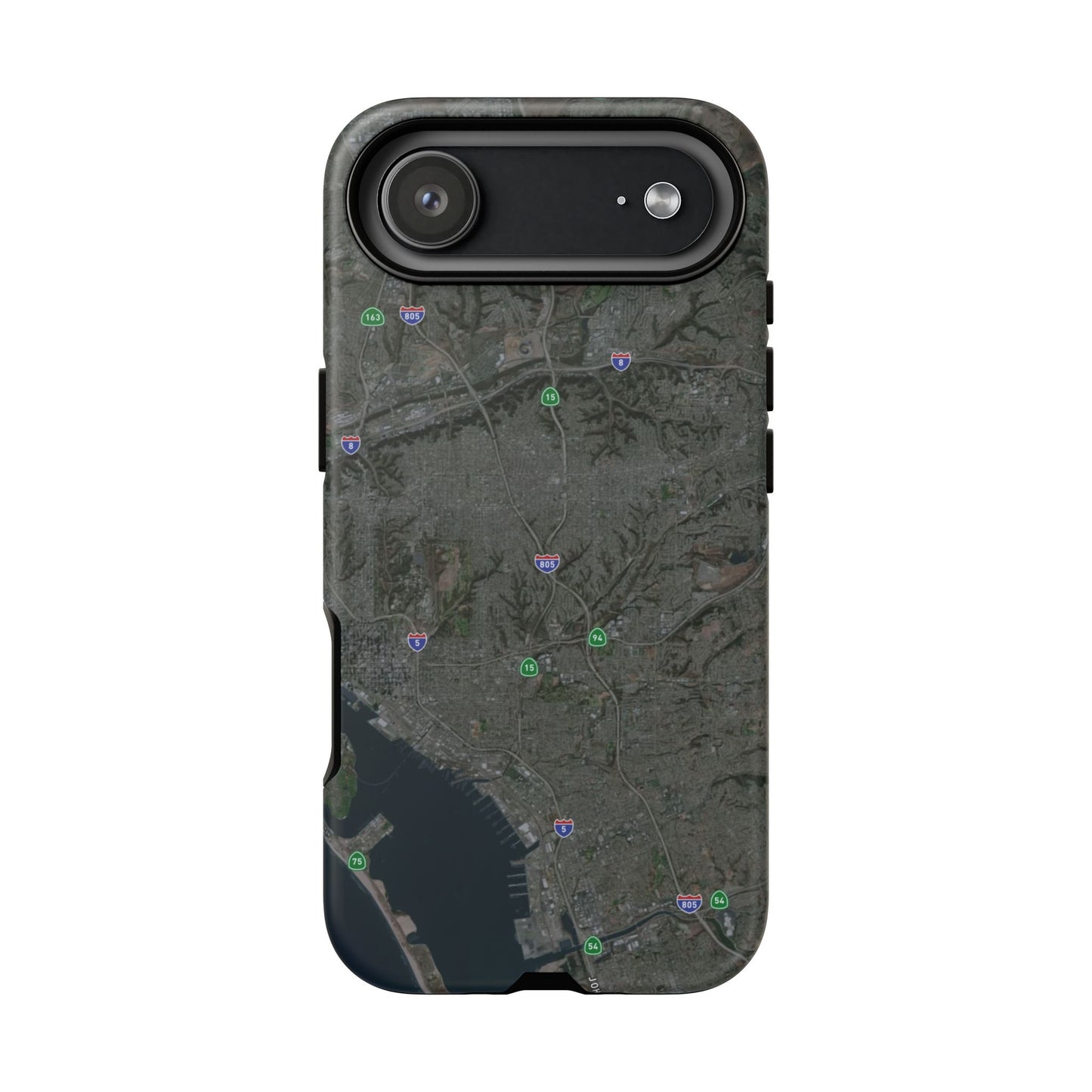 iPhone 17 Tough Case - San Diego Map Themed