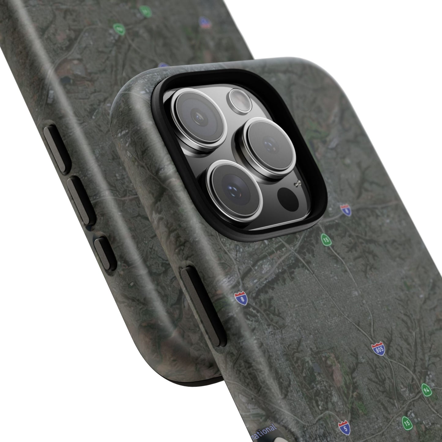 iPhone 17 Tough Case - San Diego Map Themed