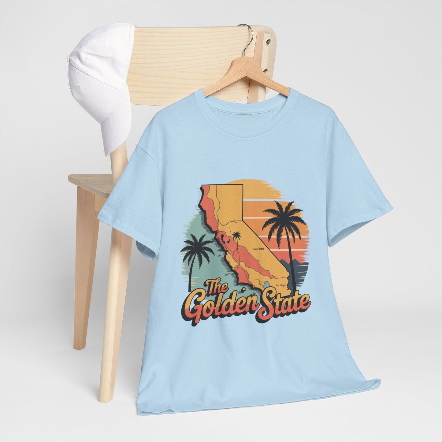 California Map T-Shirt – The Golden State Graphic Tee