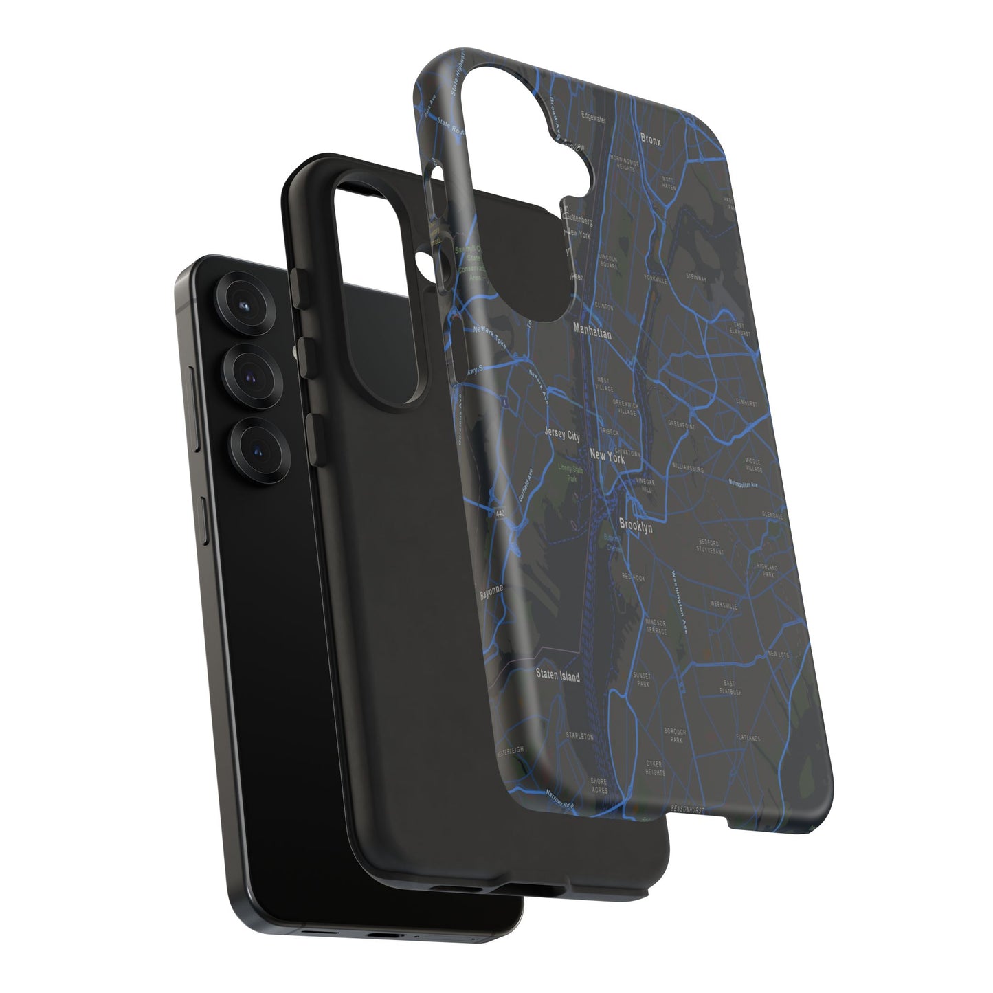Personalized City Name Phone Case for iPhone 16/17 & Samsung S25/S24 – Tough Protective Cover