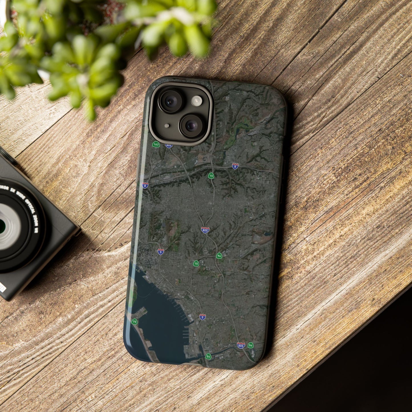 iPhone 17 Tough Case - San Diego Map Themed