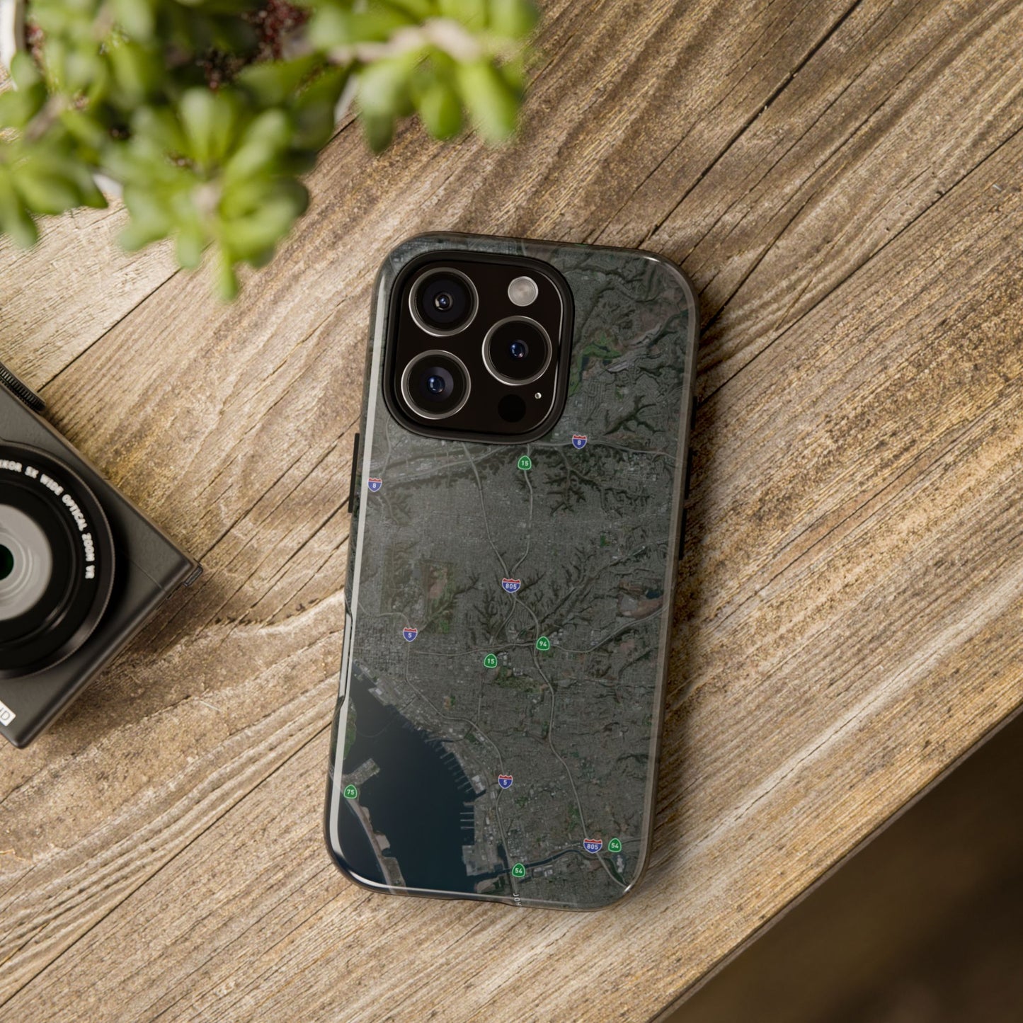 iPhone 17 Tough Case - San Diego Map Themed