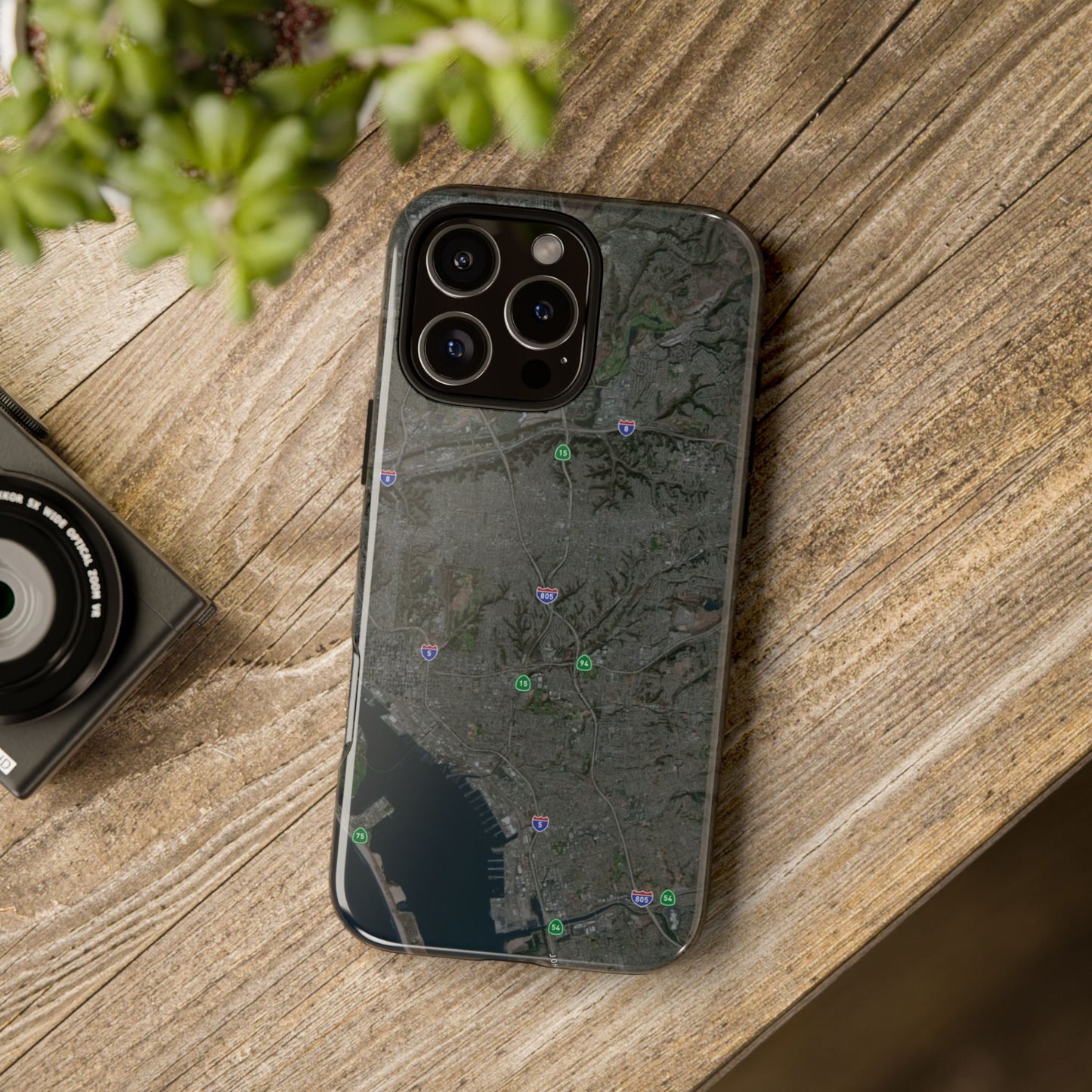 iPhone 17 Tough Case - San Diego Map Themed