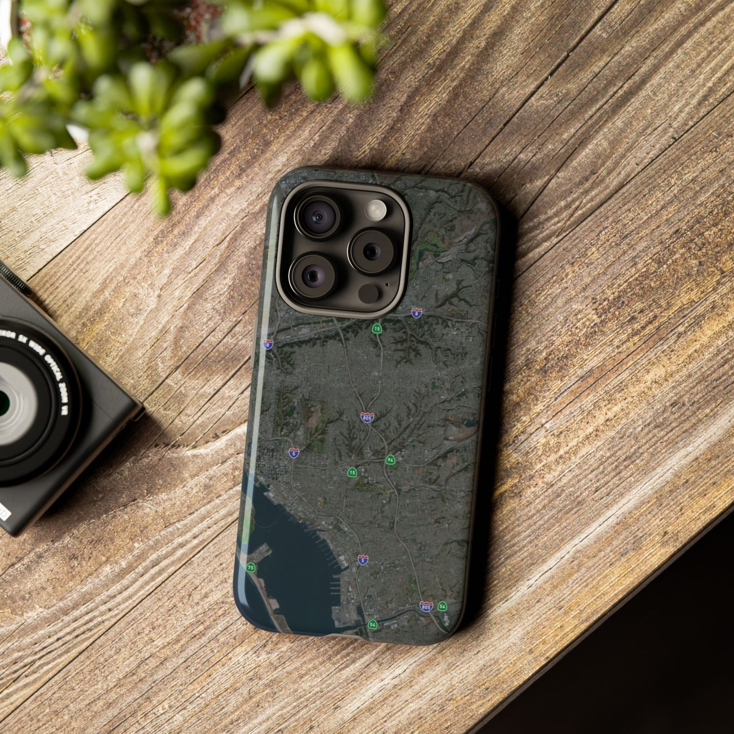 iPhone 17 Tough Case - San Diego Map Themed