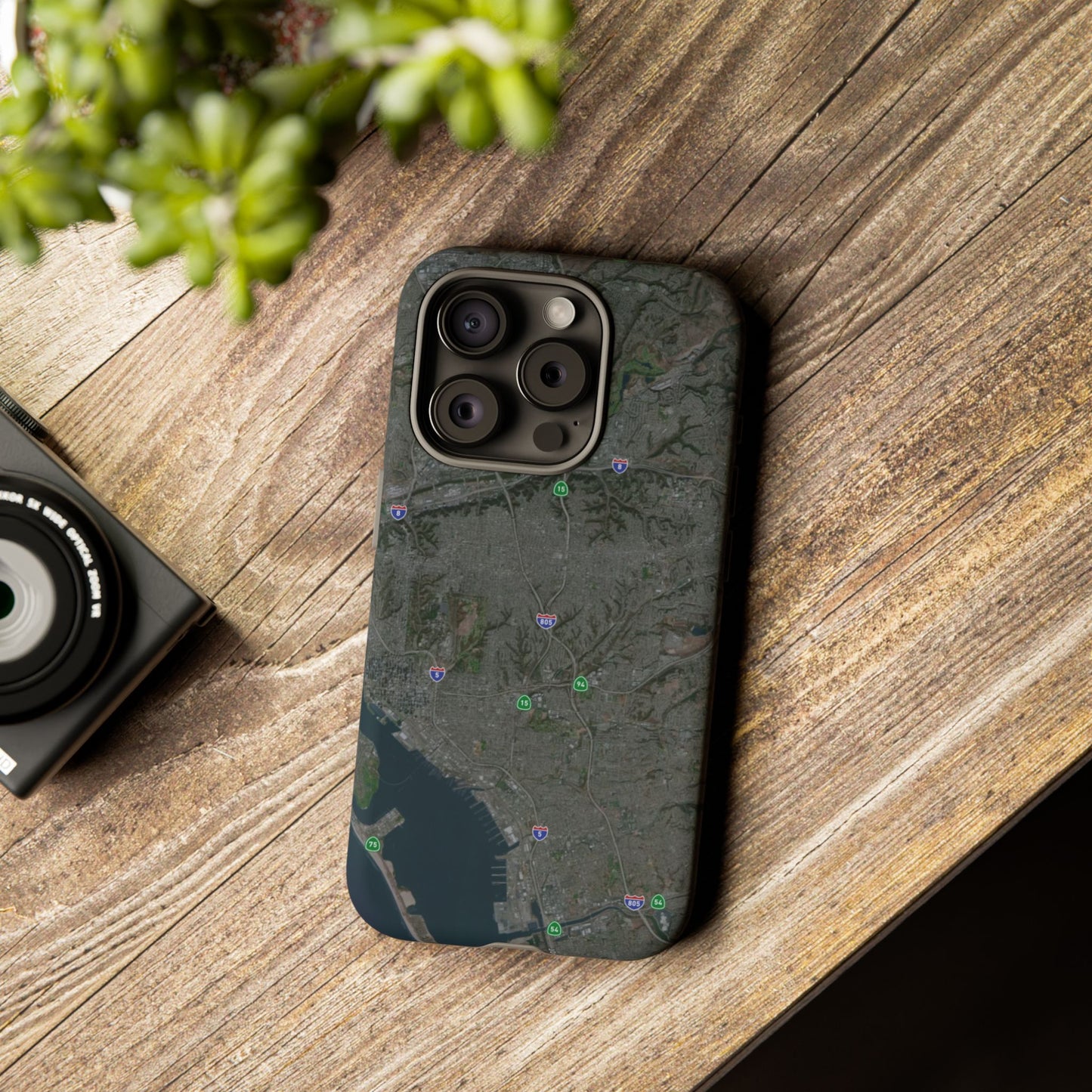 iPhone 17 Tough Case - San Diego Map Themed