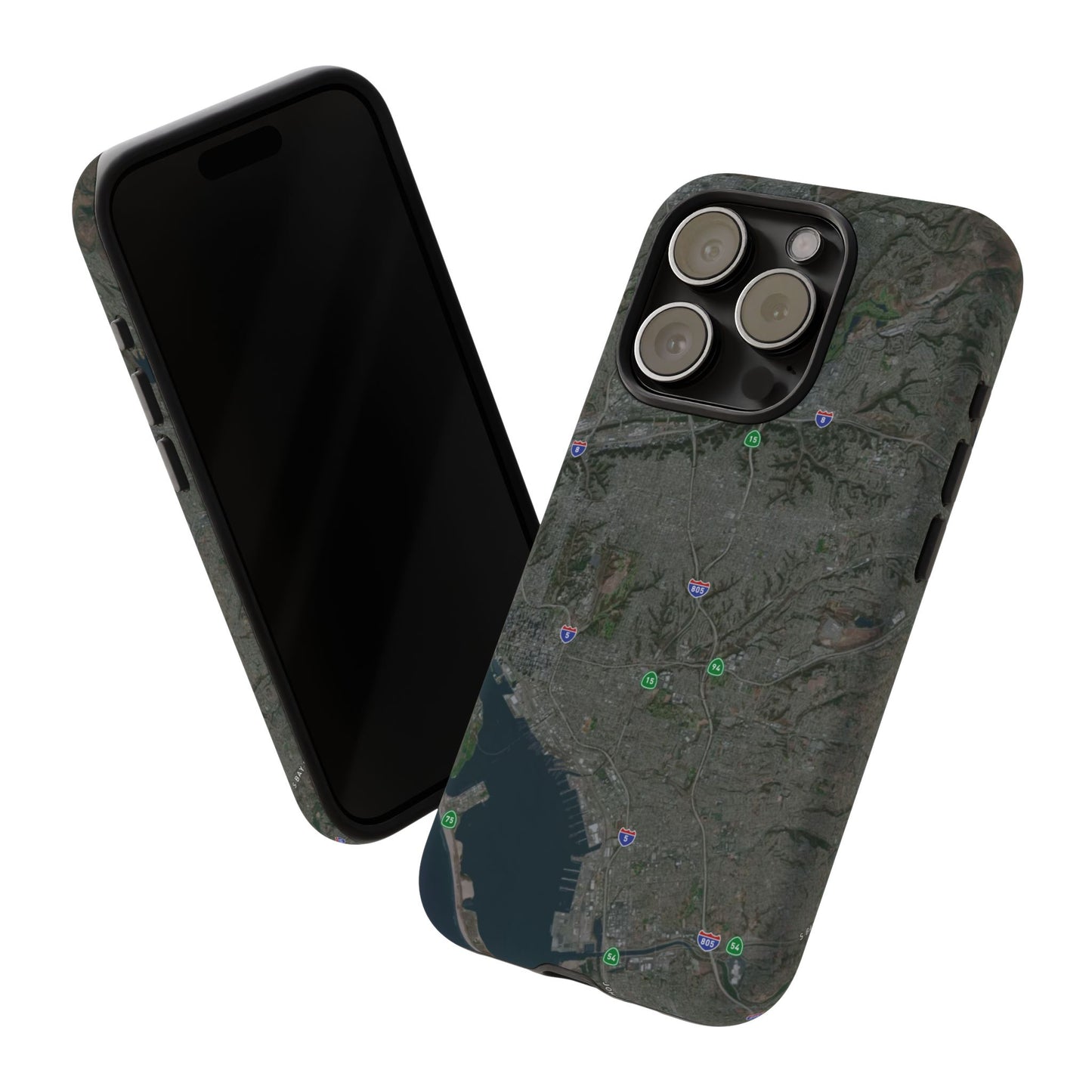 iPhone 17 Tough Case - San Diego Map Themed
