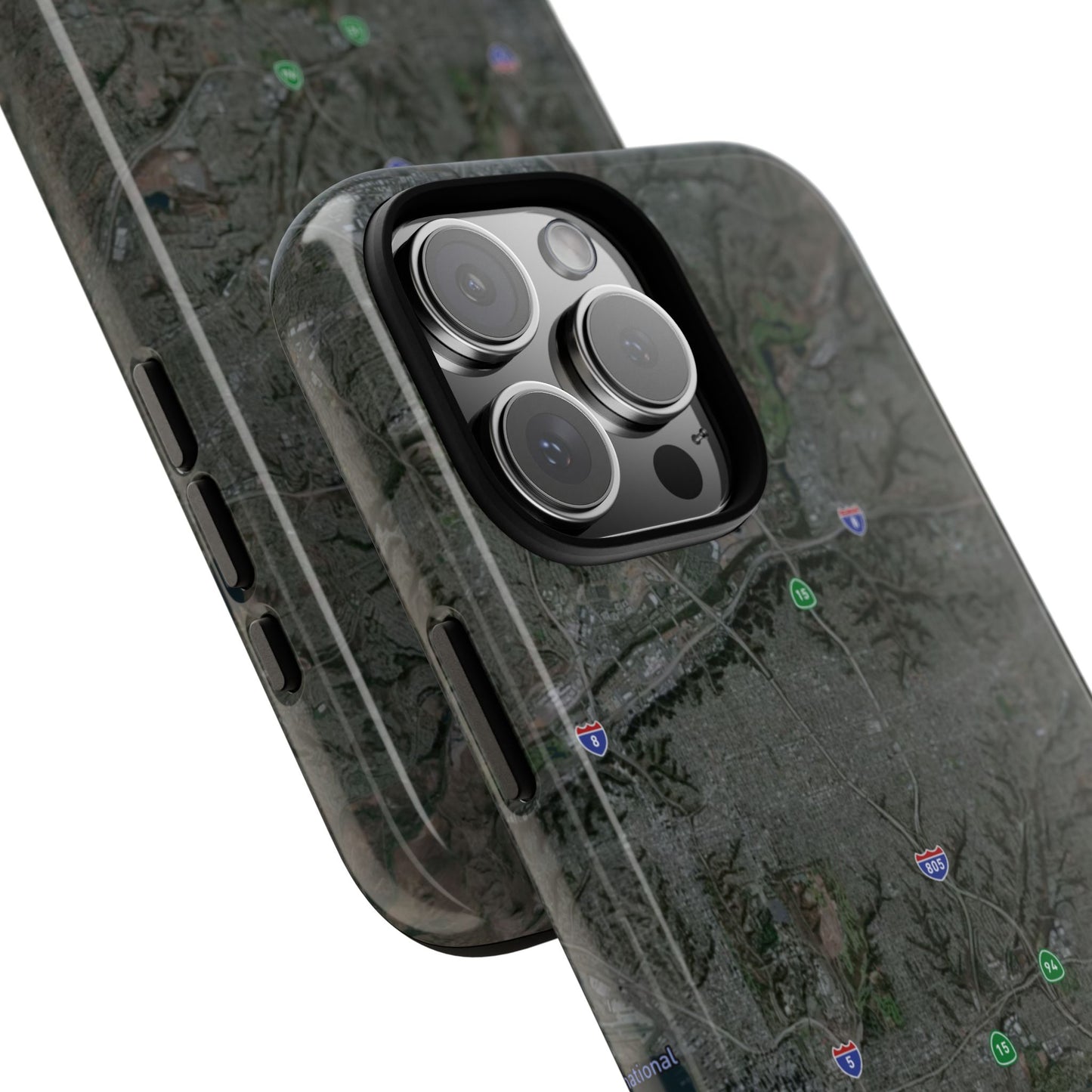 iPhone 17 Tough Case - San Diego Map Themed