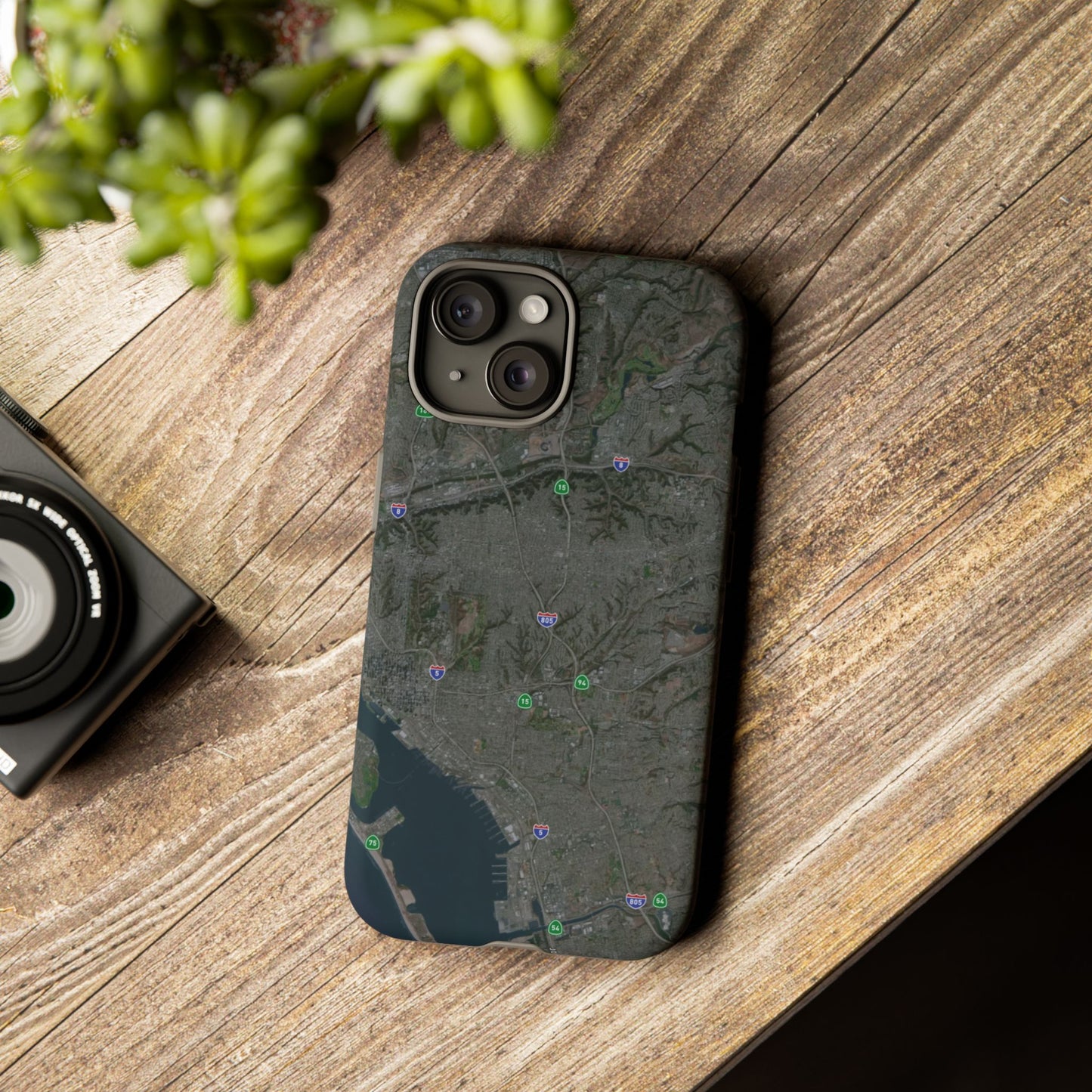 iPhone 17 Tough Case - San Diego Map Themed