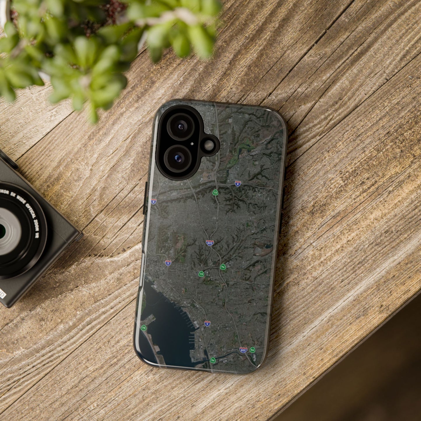 iPhone 17 Tough Case - San Diego Map Themed