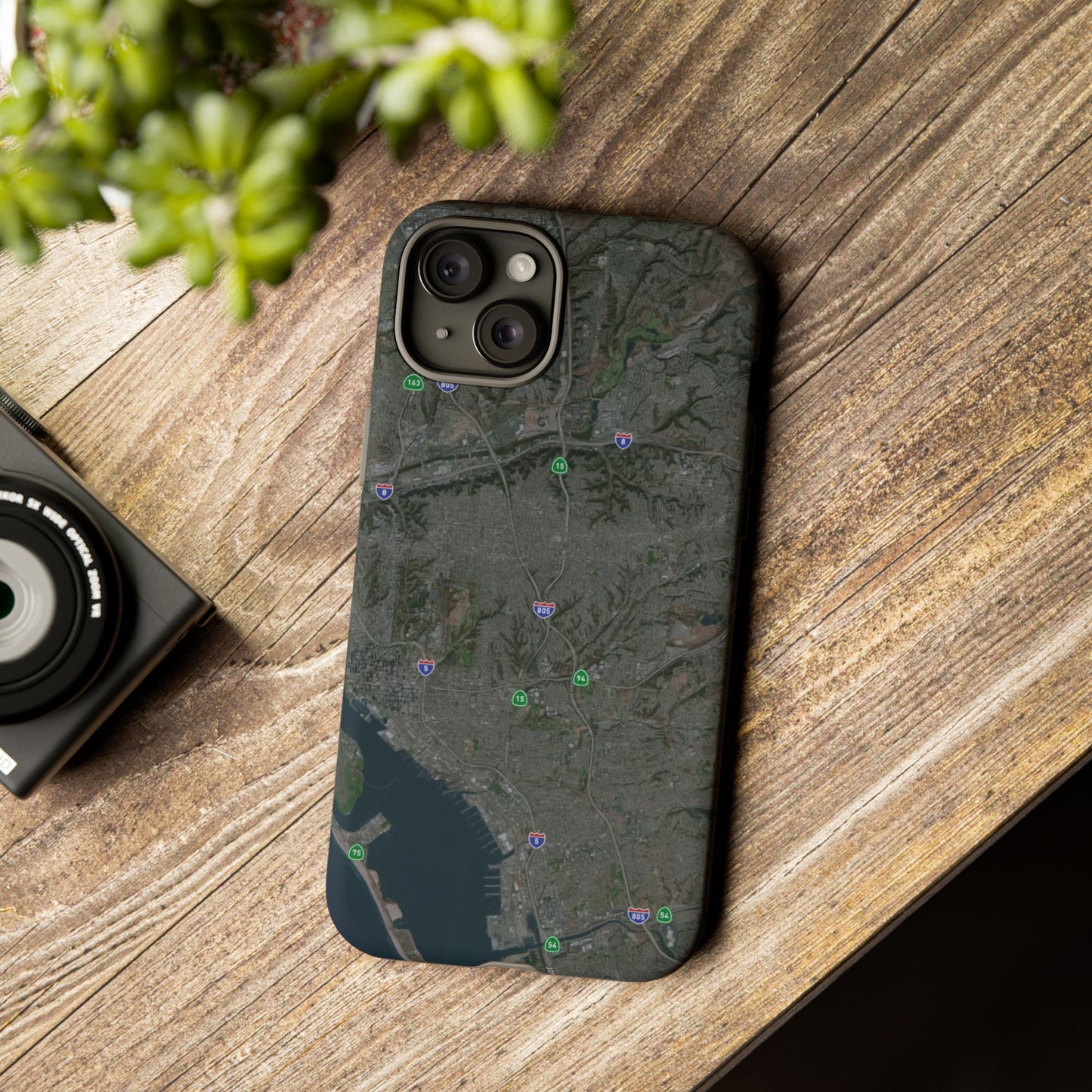 iPhone 17 Tough Case - San Diego Map Themed