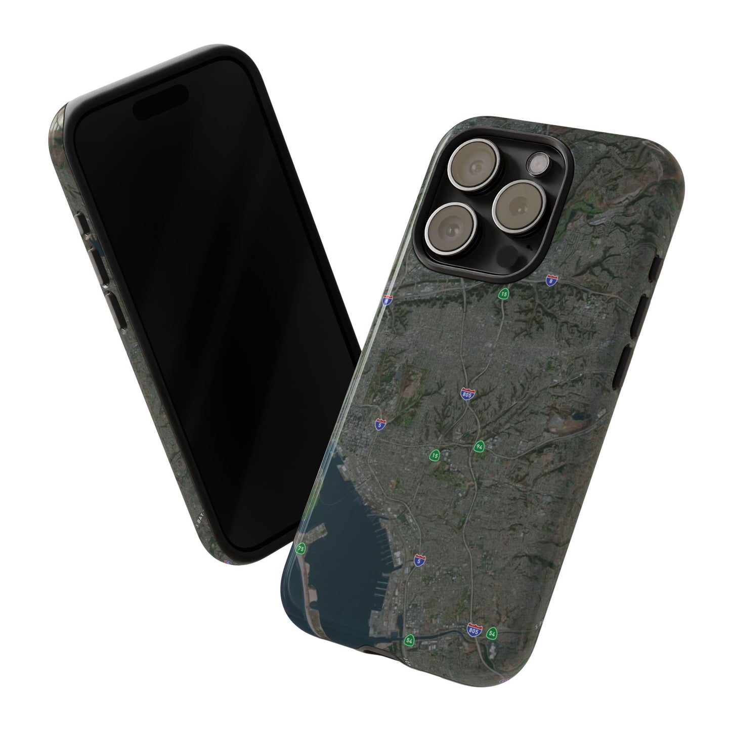 iPhone 17 Tough Case - San Diego Map Themed