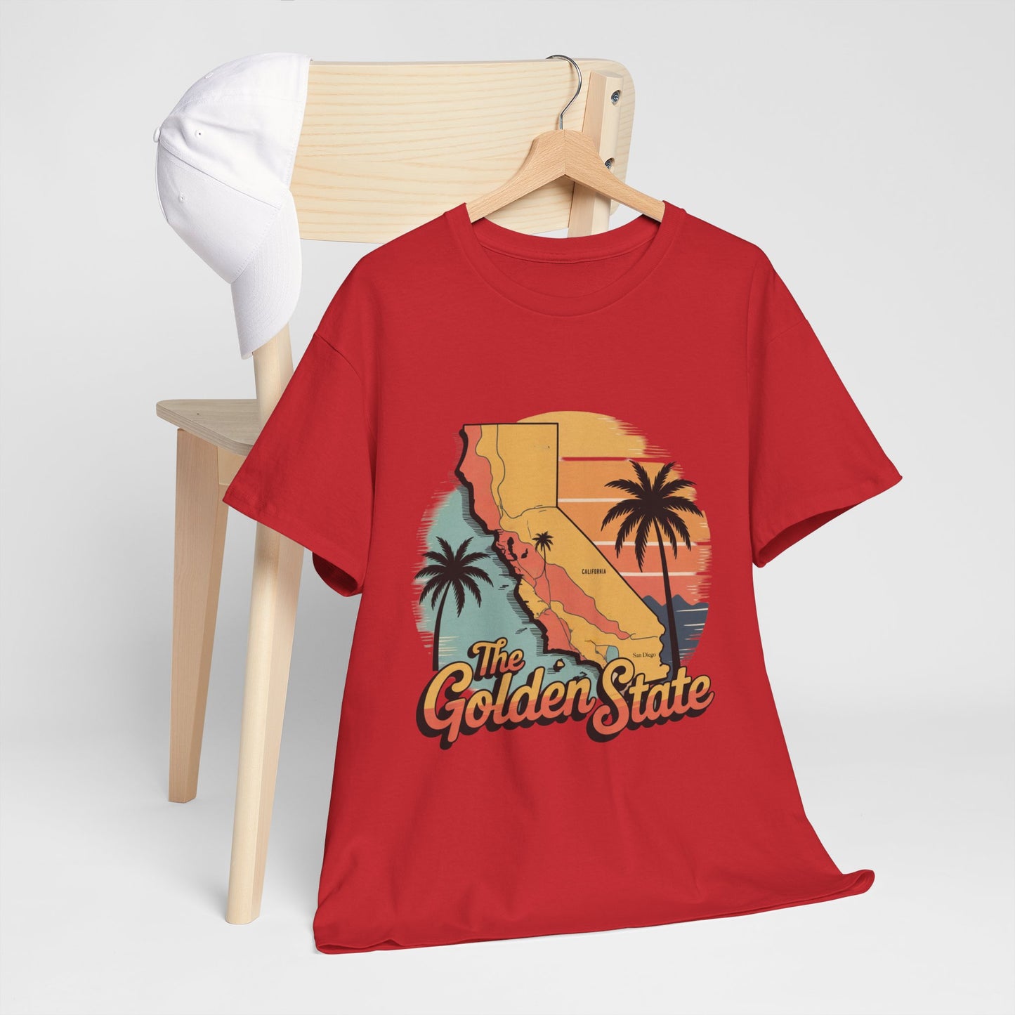 California Map T-Shirt – The Golden State Graphic Tee