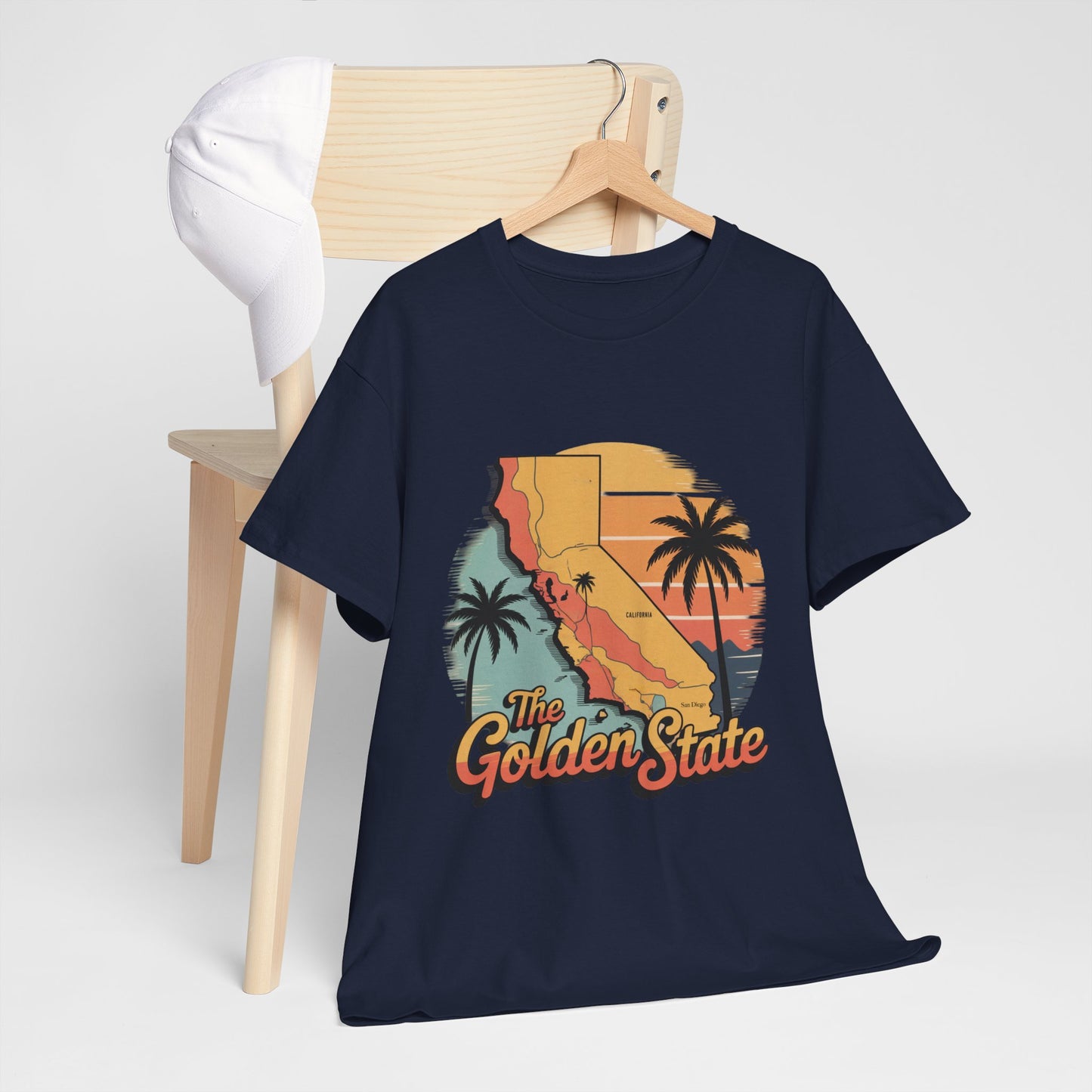 California Map T-Shirt – The Golden State Graphic Tee
