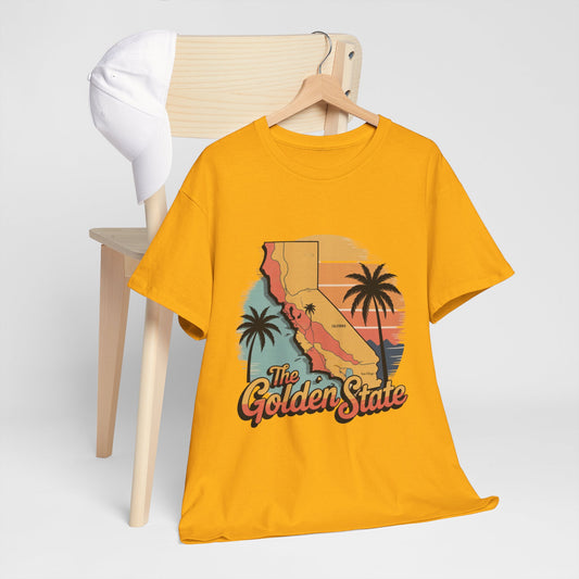 California Map T-Shirt – The Golden State Graphic Tee
